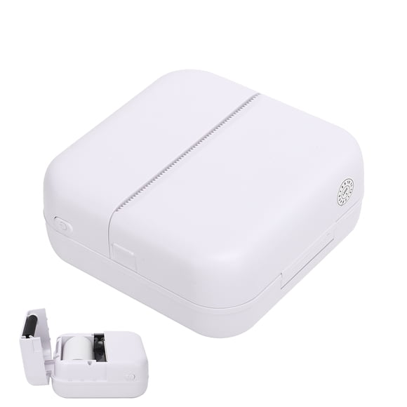 Wireless Pocket Printer, Mini 200dpi Inkless Printer Portable Small Convinient For Office Workers For Photo For Label Memo For Students Green