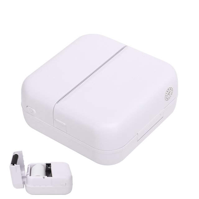Mini Pocket Printer, Inkless Printer 200dpi Mini Lightweight Durable For Office Workers For Photo For Label Memo For Students Pink,Green