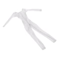 thumbnail image 4 of Jumpsuit Figure Model for 1/6 Scale Action Figure Female Soldier Doll Womens White, 4 of 8