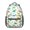 Dinosaur and Floral-3, variant on Dinosaur and Floral Off White Pattern Backpack for School, Cute School Bag with Adjustable Shoulder Straps and Padded Back, 15.3"x11"x6.7"