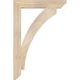 thumbnail image 3 of Ekena Millwork 3 1/2"W x 24"D x 36"H Thorton Slat Smooth Bracket, Douglas Fir, 3 of 4