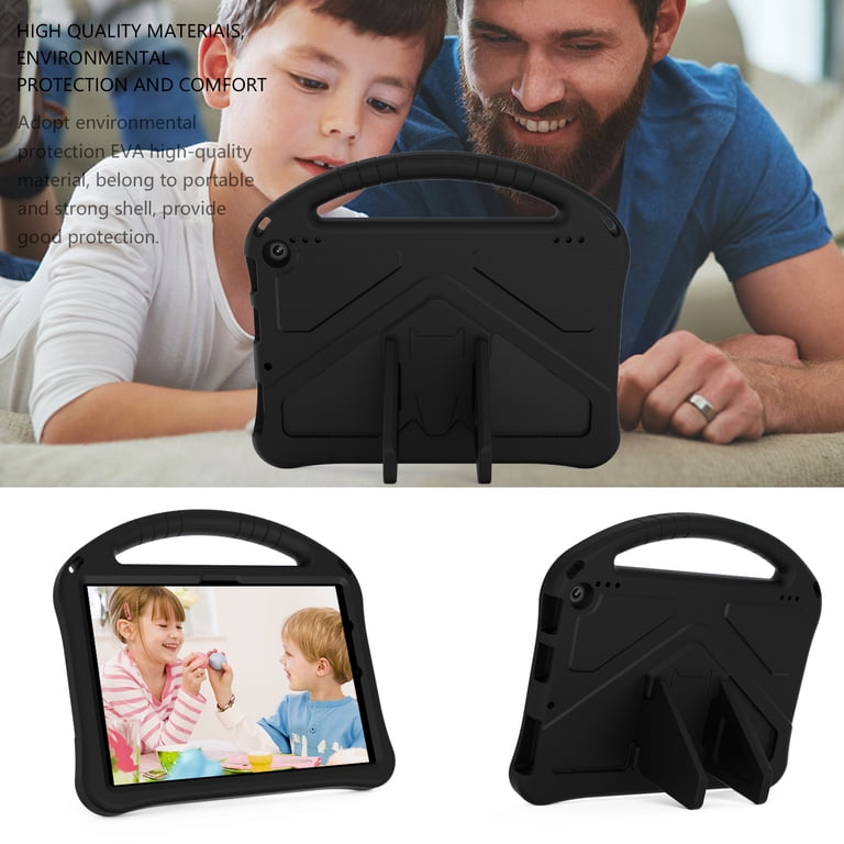 Protective Tablet Case Compatible with DOOGEE U11/U11 11 Inches 2025 Case Lightweight EVA Protective Case with Adjustable Strap, Shockproof Cover Handle & Kickstand for Kids Full Cover Protection(Blac