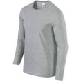 thumbnail image 5 of Gildan Mens Soft Style Long Sleeve T-Shirt, 5 of 5