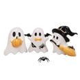 thumbnail image 2 of Ghost Halloween Decor, Halloween Party Decorations, Cute Halloween Decorations, Halloween Home Decor Indoor, 3 Pcs Lightweight Hollow Themed Acrylic Table Ornaments for Spooky, 2 of 8