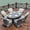 Gray, variant on Direct Wicker 7-Piece Outdoor Wicker Patio Dining Set, Oval Table with Tempered Glass Top & 6 Cushioned Chairs,Gray