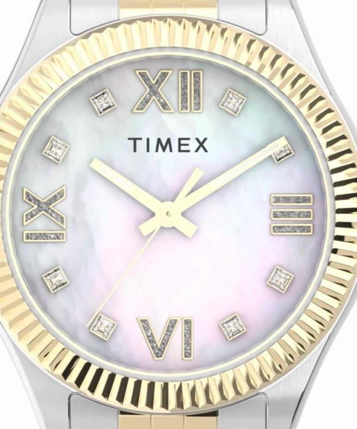Timex Women\'s Waterbury Legacy 34mm Watch Timex Waterbury Legacy 34mm Stainless Steel Bracelet Women main image 2