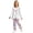 White, variant on Kogui Girls Outfits Multi Color Cartoon Print Long Sleeve Blouse Pants 2pc Soft Breathable Outfit Clothing Set All Season 7T 8T