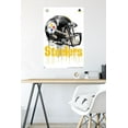 thumbnail image 4 of NFL Pittsburgh Steelers - Drip Helmet 20 Wall Poster, 22.375" x 34" Framed, 4 of 4