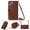 Brown, variant on Dteck Wallet Case Compatible with iPhone 13 Mini.PU Leather and TPU with Kickstand Shockproof Case for iPhone 13 Mini 5.4 inch,Purple