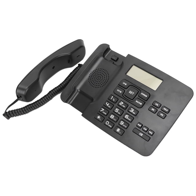 Teléfono con cable, KXT7001CID Teléfono de escritorio con cable Teléfono fijo con cable Teléfono de escritorio con cable Funcionalidad versátil