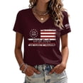 thumbnail image 2 of Hearthz 250 Years Of Freedom Shirt Short Sleeve 1776-2026 We The People Womens Patriotic Shirts American Flag America 250 Shirt Women, 2 of 7
