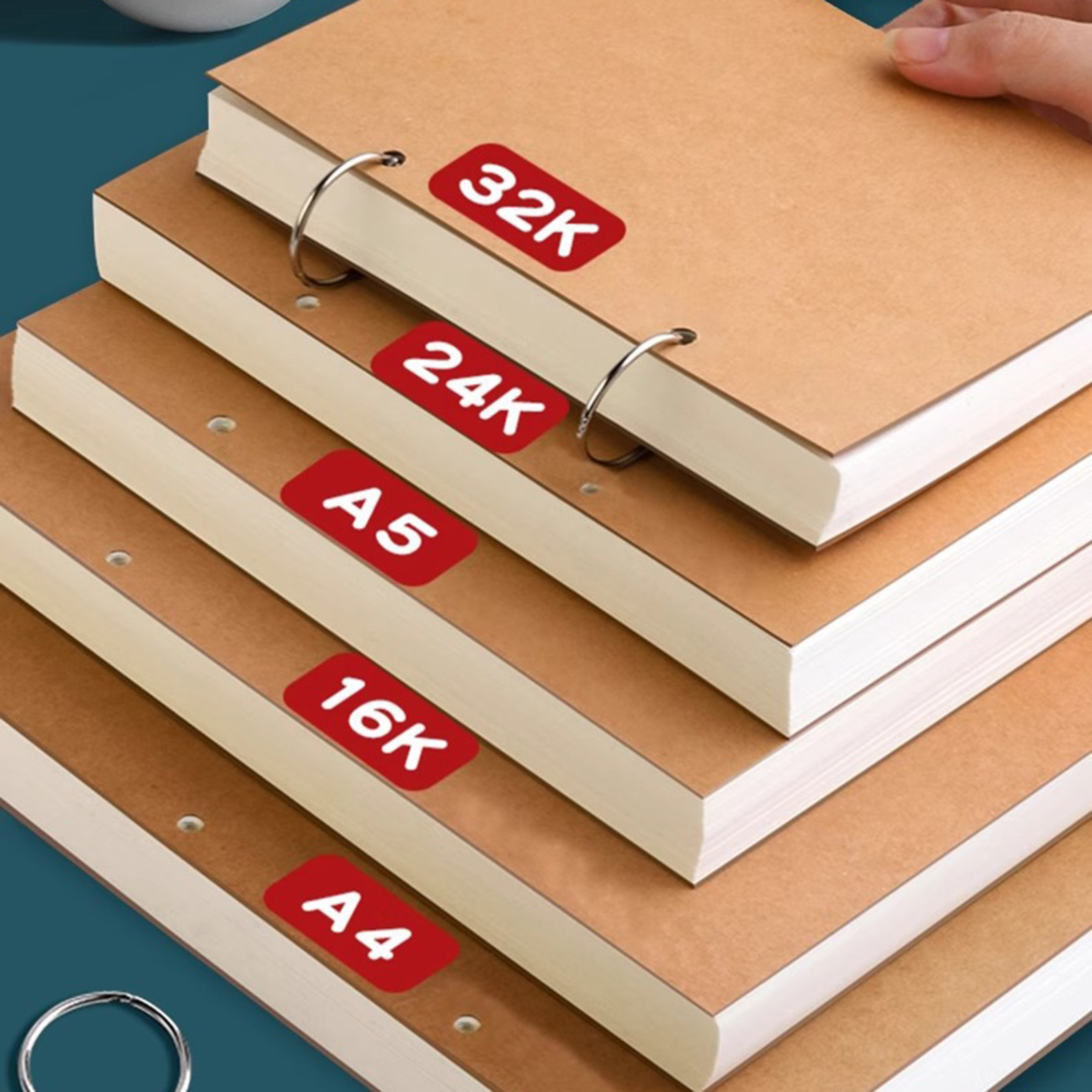 Multipurpose 160GSM Sketch Paper Pad Detachable Pages For Graffitis Watercolor And Note Taking
