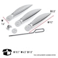 thumbnail image 5 of Kit de sistema de limpieza Weber One-Touch de 22,5 pulgadas para parrillas, 5 of 5