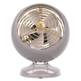 thumbnail image 4 of Vornado VFAN™ Mini Fan, Classic Vintage Circulator, Retro Metal Air Circulator, For Desk & Bedside, 2 Speeds, Adjustable Tilt, Personal Cooling with Targeted Airflow, Quiet Fan, Driftwood, 4 of 5