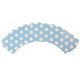 Wrapables - Set di 20 decorazioni per cupcake a pois, colore