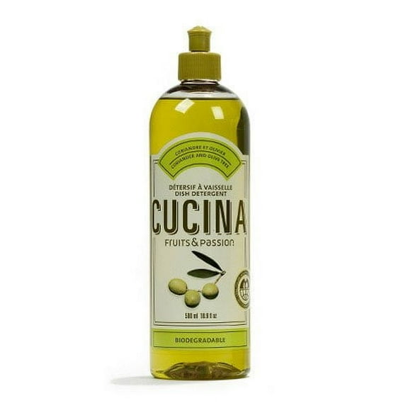 Fruits & Passion - Cucina Dish Detergent - Coriander & Olive Oil - 16.9 fl oz