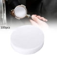 thumbnail image 2 of ZZyuan Round Coffee Filter Paper Puck Screen Filter Sheets Disposable Natural Wood Pulp Coffee Filters Pot Drip Coffee Maker 100 Counts, 2 of 9