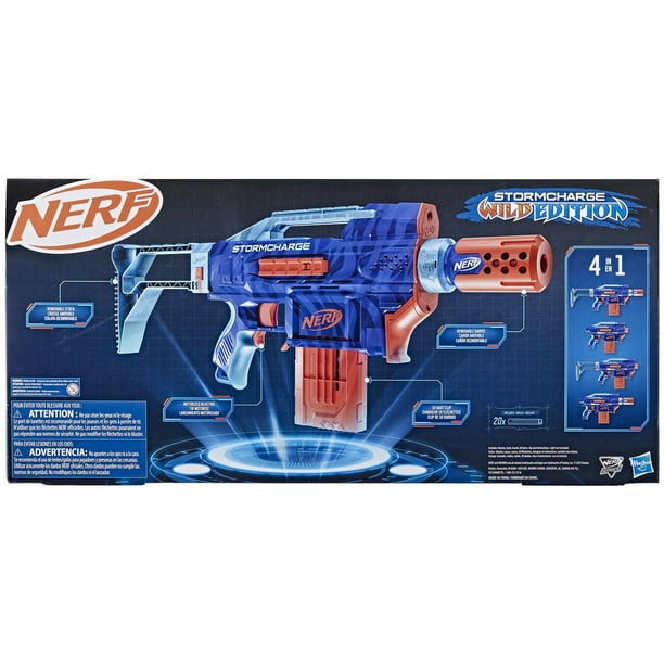 Nerf Elite 2.0 Stormcharge Motorized Blaster, 20 Nerf Elite Darts