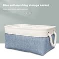 thumbnail image 4 of Tnobhg Foldable Dirty Clothes Basket Double Moisture-Proof Linen Storage Basket Durable Handle Dust-proof Large Capacity Storage Bag, 4 of 8