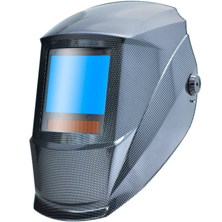 Antra™ Solar Power Auto Darkening Welding Helmet with X90 Shade 4/5-8/9-13 for TIG MIG MMA Plasma, Carbon