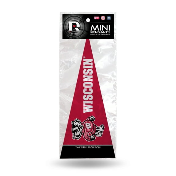 Wisconsin 8-pc Mini Pennant Pack