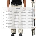 thumbnail image 3 of Men's Hiking Cargo Pants Water Resistant Quick Dry Lightweight Loose Straight Leg Pant Outdoor Tactical Camping Fishing Trousers with Multi Pockets Gray 3XL, 3 of 6