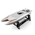 thumbnail image 2 of Control Remoto Twin Motor 2Ch Barco De Alta Velocidad Rc Racing Boats Juguete Al Aire Libre 2.4Ghz Cateissary FN003276-02, 2 of 6