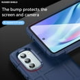 thumbnail image 3 of Super Shock Resistant for Motorola Moto G51 5G Case,Heavy Duty Shockproof Military Grade Drop Tested Case Super Sturdy Bumper Rugged Hard Phone Cover for Motorola Moto G51 5G HD Blue, 3 of 7