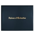 thumbnail image 2 of GraduationMall Imprinted Diploma Cover for Certificate 8.5"x 11", Navy Blue, 2 of 5