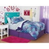 your zone reversible bedding set, surf plaid/plum crazy