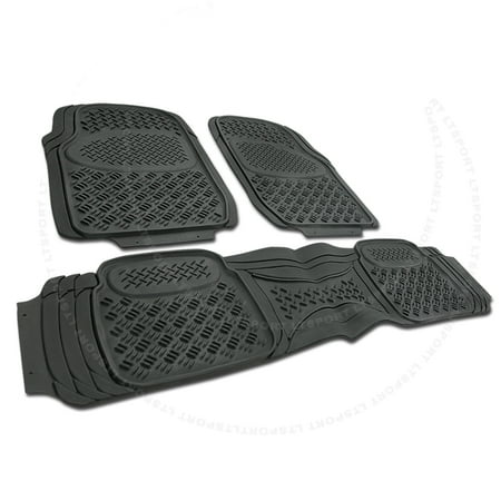 - Fit Acura Floor Mat Rubber Carpet 3pcs All Weather Waterproof Deep Dish Protect For CL CSX Integra Legend MDX NSX RDX RL