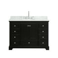 thumbnail image 5 of Wyndham Collection WCS202048SGBCMUNOMXX Deborah 48" Free Standing Single Vanity Set - Dark, 5 of 7