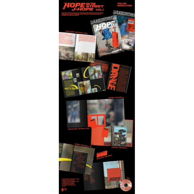 J-Hope (BTS) - Hope On The Street Volume 1 (Version 1