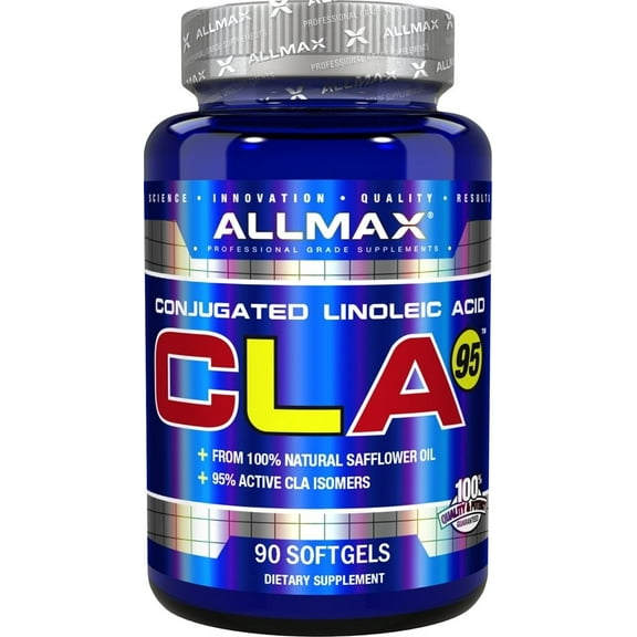 Allmax CLA 95 Conjugated Lineolic Acid - 90 Softgels