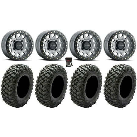 Method 401 Bdlk 15×6 Wheels Ti 28 Crawler XG Tires Can-Am Commander Maverick Renegade Outlander Defender Method 401 Bdlk 15×6 Wheels Ti 28 Crawler XG Tires Can-Am Commander Maverick Renegade Outlander Defender
