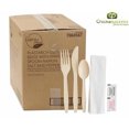 thumbnail image 1 of Sysco Earth Plus Kit Cutlery PSM Beige Knife, Fork, Spoon, Napkin, Salt & Pepper (250/Case), 1 of 5