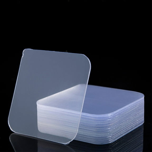 KALLORY 20Pcs Waterproof Strong Adhesive Nano Tape for Bathrooms and Kitchens