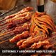 thumbnail image 5 of Cepillo de madera para parrilla, cepillo profesional para adobo de salsas, cepillo para parrilla con 3 cabezales de repuesto de algodón adicionales para asar, asar a la parrilla y ahumar, 5 of 7