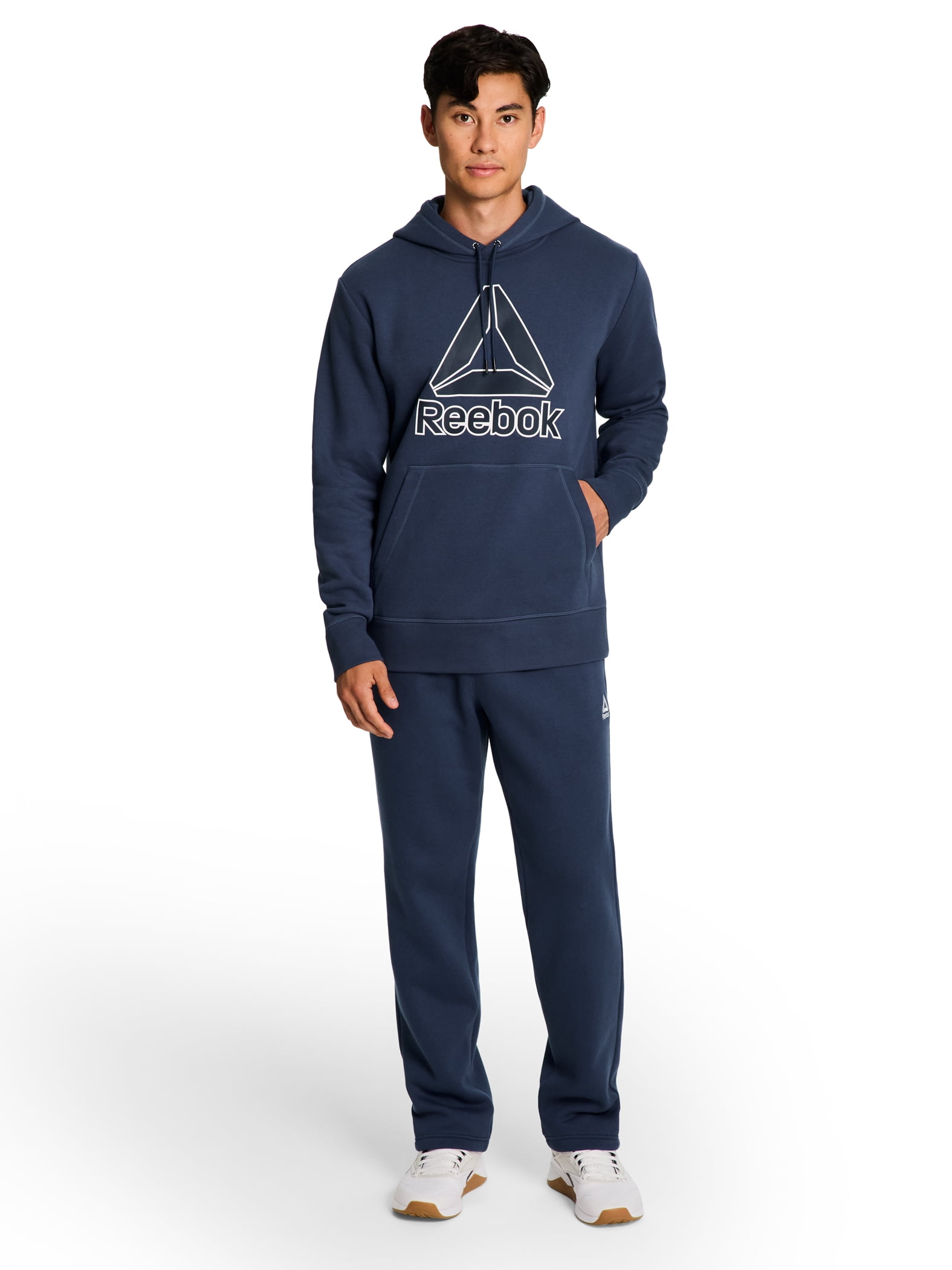 Reebok Men's and Big Men's Game Day Fleece Hoodie, Sizes XS-5XL