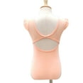 thumbnail image 4 of purcolt Girls Leotard for Ballet and Dance, Ruffle Sleeve Hollow Out Back Mesh Gymnastics Leotards Outfits (Toddler/Little/Big Kids), 4 of 4