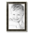 thumbnail image 2 of ArtToFrames 11" x 17" Black Panel With Silver Lip Picture Frame, 11x17 inch Multi Wood Poster Frame (WOM-5093), 1 Pack, 2 of 6