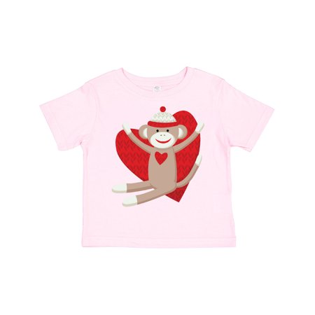 

Inktastic Hug Sock Monkey Gift Toddler Boy or Toddler Girl T-Shirt
