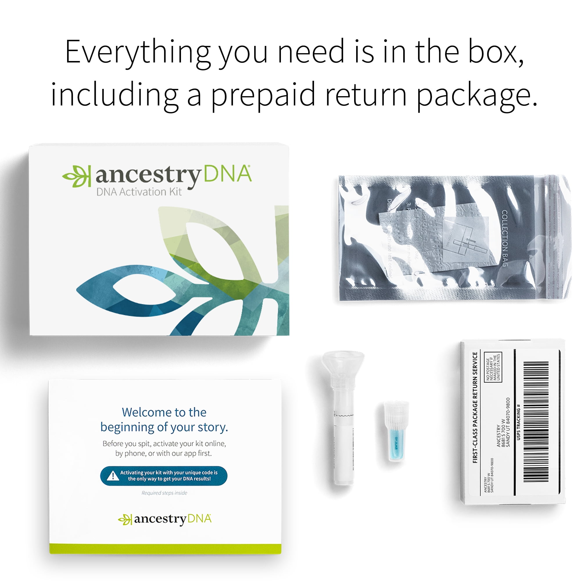 AncestryDNA: Genetic Ethnicity Test, Ethnicity Estimate, AncestryDNA Test Kit, Health and Personal Care