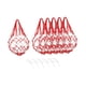 thumbnail image 5 of 6 Piezas de Bolsas de Red para Colgar Sandías Shamjiam Hamaca para Melones Rojo, 5 of 8