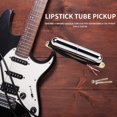 thumbnail image 4 of levantar ST Guitarra eléctrica Single Coil Pickup V Magnet Lipstick Tube para pieza de instrumento JShteea El nuevo, 4 of 9