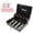 Black, variant on Metal Locking Cash Storage Box with Secure Lock & Removable Money Tray, Safe Money Security Container for Cash Register, Business, Retail & Office Cash Storage Use
