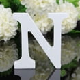 thumbnail image 2 of transemion 8cm 26 White Large Letters Alphabet Portable Lightweight Ornament Photography Props Wedding Party Home Decoration 13#, 2 of 9
