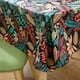 thumbnail image 3 of Mantel Rectangular Resistente Antimanchas Mantel Lona Estampada Funda De Algodón Patrón Colores Mesa De Comedor Picnic Fiesta Jardín Lavable Entre, 3 of 4