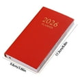 thumbnail image 2 of A6 Mini Notebook Organizer | Daily Planner & Travel Journal | 17.3 X 9.8Cm Pocket Notebook | School Office Home Use | Multifunctional Writing Diary, 2 of 3