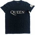 thumbnail image 1 of Queen - Camiseta Aplique para Adultos Unisex (Azul Marino), 1 of 2